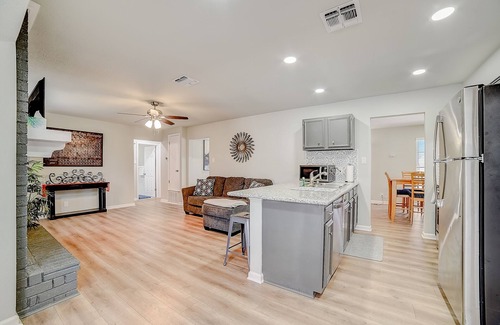Pecan Valley Casa | Inviting home with heated pool, enclosed yard, central AC, & W/D - dog-friendly