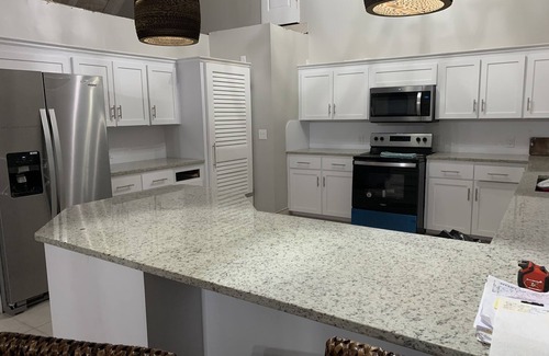Treasure Cay Casa | Island Home with Beautiful View, Private Pool and 60 ft Dock/ Generator