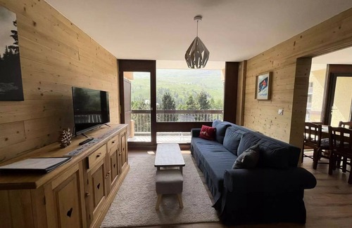 Mont-de-Lans Apartamento | Jandri Residence - Beautiful new T3 at the start of the Belle Étoile telemix
