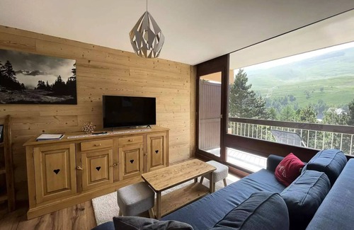 Mont-de-Lans Apartamento | Jandri Residence - Beautiful new T3 at the start of the Belle Étoile telemix