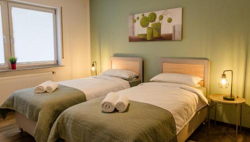 Runkel Apartamento | janu-homes - 2 Zimmer Apartment - 4 Betten, Lahnblick vom Amselweg