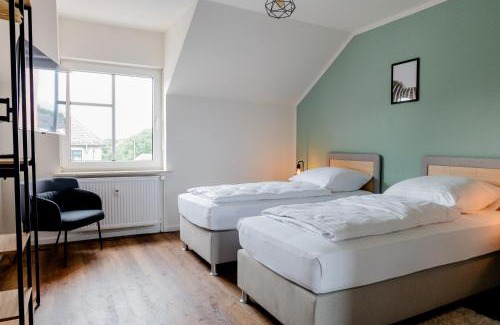 Runkel Apartamento | janu-homes - 3 Zimmer Apartment - 7 Betten, Lahnblick vom Römer