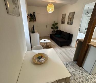 Bagneres-de-Bigorre Apartamento | Joli appartement proche centre ville, thermes, Aquensis