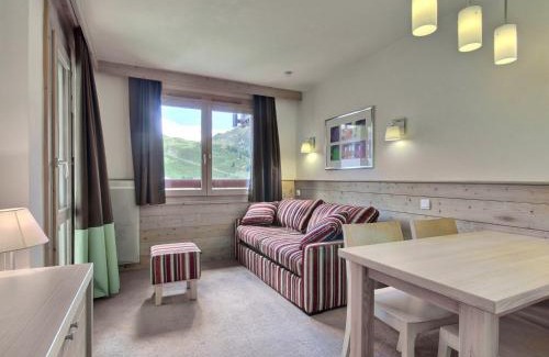 Belle Plagne Apartamento | Joli studio-cabine pour 4 à Belle Plagne avec balcon et accès aux pistes - FR-1-455-201