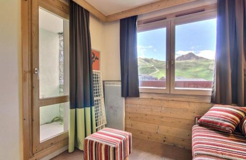 Belle Plagne Apartamento | Joli studio-cabine pour 4 à Belle Plagne avec balcon et accès aux pistes - FR-1-455-201