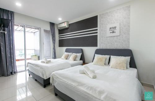 Taman Jubilee Apartamento | Jomstay Octagon Duplex Penthouse Ipoh Town