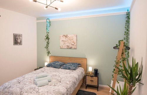 Plaine Centre Ville Apartamento | ⭐️JUNGLE ROOM⭐️évadez vous❤️cosy luxe❤️gare/ autoroute⭐️
