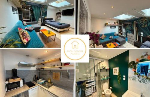 Henriville Apartamento | Jungle Studio - 2P à 4P -Henriville