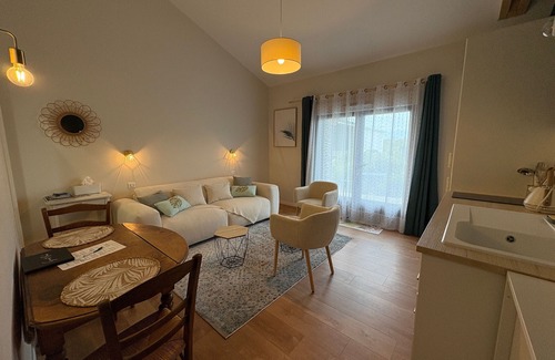 Port-Saint-Pere Cabaña | Estudio Jungle con terraza y piscina climatizada cerca de Nantes