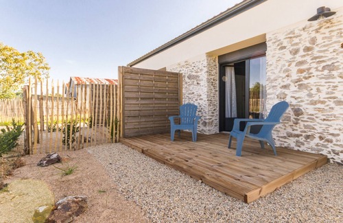 Port-Saint-Pere Cabaña | Estudio Jungle con terraza y piscina climatizada cerca de Nantes