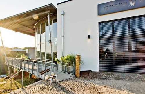 Geichlingen Apartamento | Junior suite con balcón - hotel boutique Genusswerk Eifel