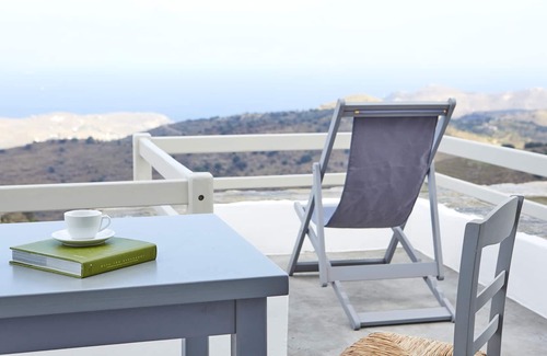 Ioulida Apartamento | Suite Junior con vistas al mar de Kea Village Suites