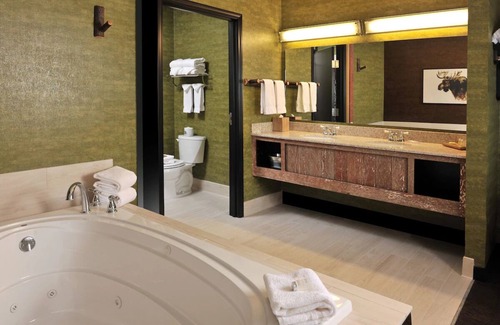 Independence Hotel | Junior Theme Suite with Whirlpool, Living Room, Dry Bar, Stoney Creek