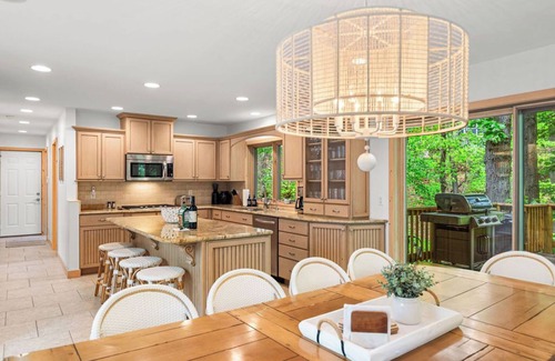 Michiana Casa | Juniper Presents: Treehouse Oasis w/ Pool, Hot Tub, Fire Pit + Walk to Beach