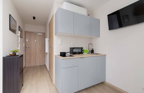 Warszawskie Apartamento | Kątowa 10 | Studio | Kraków | A/C | Sauna