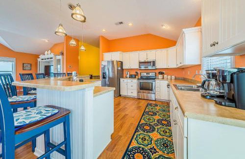 Kitty Hawk Casa | K2095 Clam I Am. Semi-Oceanfront, Elevator, Private Pool, Rec Room, Theater