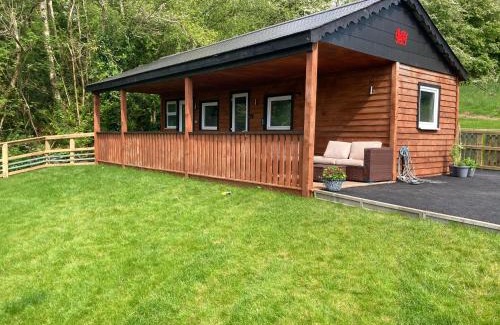 Ammanford Chalet De Esquí | Kabin in the woods with Hot Tub