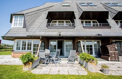 Kampen Apartamento | Kampenkliff 5 - sala de estar exclusiva con vistas a la Uwed��ne