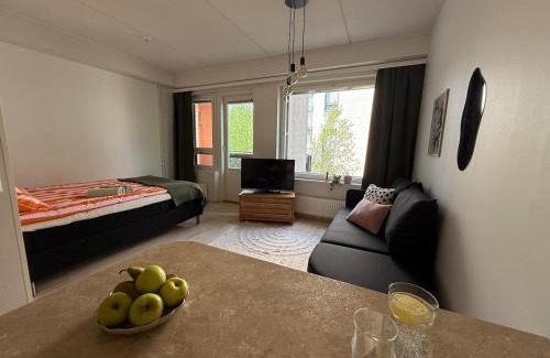 Kuusamo Apartamento | Keskustan Helmi saunalla 33m2 ilm P-paikka