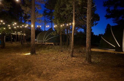 McIntosh Cabina | King Glamping Tent with AC & Mountain Views