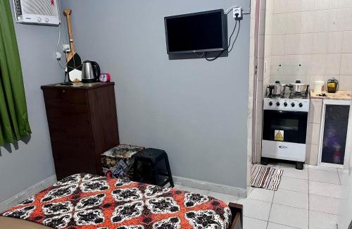 Ocian Apartamento | Kit do ALEX - OCIAN 219 - a 800 m da praia - Térreo - Ar Condicionado