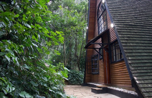 Kiambu Cabina | Kivulini A-Frame Cabin Forest-Wake to 360° forest views in a reimagined retreat.