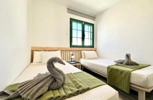 El Cotillo Apartamento | Kiwi Smoothie - En la playa, doble terraza, cocina completa, dos camas y Wifi