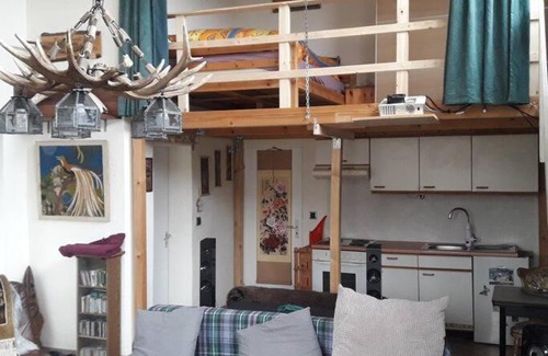 Kirchditmold Apartamento | Kleine Wohneinheit mit Terassennutzung