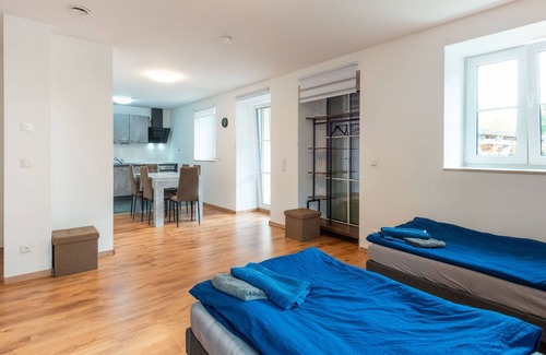 Haunsheim Apartamento | Apartamento para grupos en Haunsheim cerca del Danubio