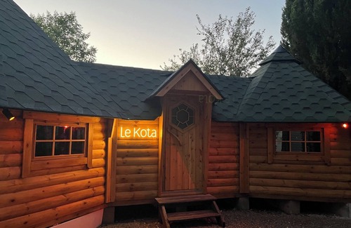 Draguignan Cabina | Kota Finlandais Avec Jacuzzi Privatif