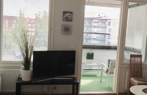 Lahti Apartamento | Kotimaailma KotikaksioMallask saunalla