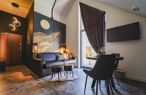 Szklarska Poreba Apartamento | Kras Resort Rubin Apartament 304 z prywatnym jacuzzi i tarasem z widokiem na góry