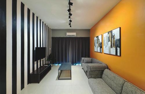 Kampung Stampin Apartamento | Kuching Cozy Comfort 07 - Home Stay GEM Suites 7 Pax near Airport & Saradise