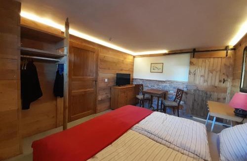 Nenzlingen Apartamento | Kuhstall Suite mit Bad