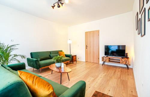 Kadelburg Apartamento | Löwe Apartment Grün Küssaberg am Rhein