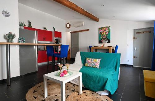 Nimes City Centre Apartamento | L'écrin de Frida - Duplex au cœur de la ville