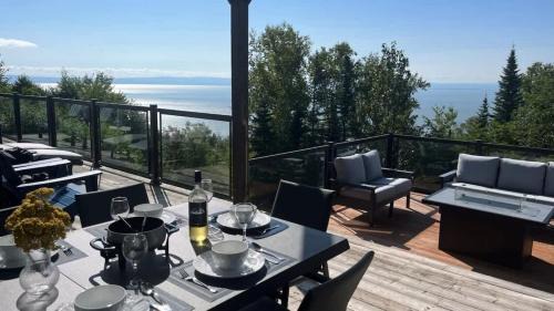 Petite-Riviere-Saint-Francois Chalet De Esquí | L'Audacieux - SPA, Billard, Poker, Arcade, fleuve, l'évasion VIP