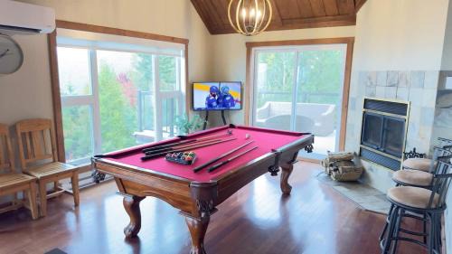 Petite-Riviere-Saint-Francois Chalet De Esquí | L'Audacieux - SPA, Billard, Poker, Arcade, fleuve, l'évasion VIP