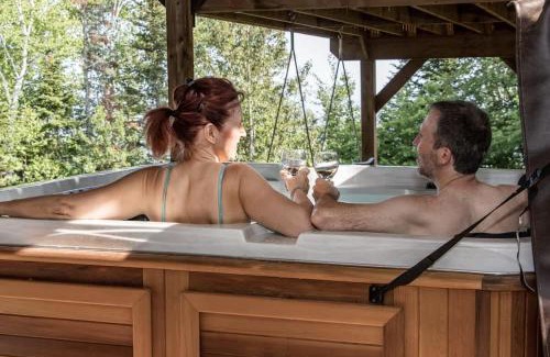 Petite-Riviere-Saint-Francois Chalet De Esquí | L'Audacieux - SPA, Billard, Poker, Arcade, fleuve, l'évasion VIP