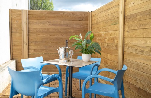 Quevauvillers Apartamento | Le Lagon-Apartamento-Diseñador-Baño con ducha-Terraza