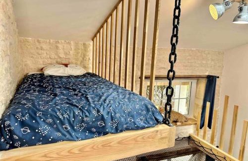 Saint-Medard-d'Aunis Casa | L'atelier - Duplex Gîte de charme avec Spa La Rochelle