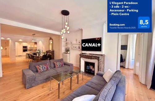 Carmes Apartamento | L'Elegant Paradoux - 3 sdb - 2 wc - Ascenseur - Parking - Plein Centre