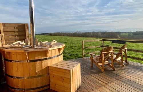 Garderes Cama Y Desayuno | L'enclave Insolite - Cabanes avec Piscine et Bains Nordiques