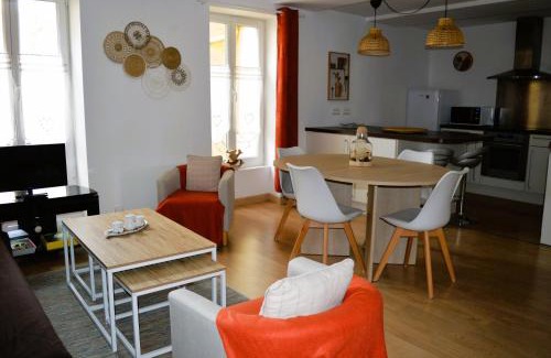 Luc-sur-Mer Apartamento | L'escapade - Logement les pieds dans l'eau à Luc