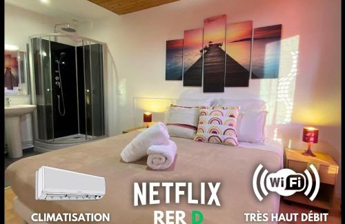 Combs-la-Ville Casa | L'Escapade, Proche Carré-Sénart et Disneyland