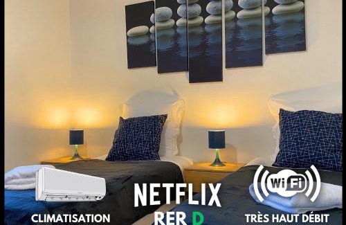 Combs-la-Ville Casa | L'Escapade, Proche Carré-Sénart et Disneyland