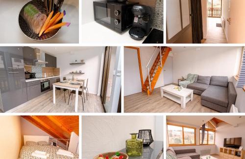 Les Hopitaux-Neufs Apartamento | L'Horizon des Randonneurs - Duplex avec Balcon