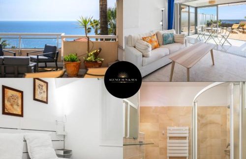 Menton Apartamento | L'HORIZON - Vue MER - Terrasse - Parking Privé - Calme