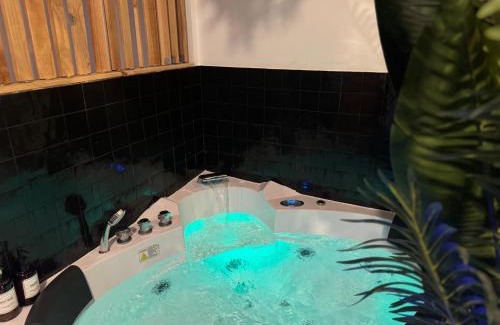 Downtown Angers Apartamento | L'Oasis Angevine - Balneo, Sauna, Home Cinema & Parking