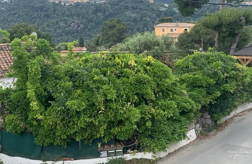 Tourrette-Levens Casa | The green oasis: breathtaking sea views, swimming pool, privacy in Villa Liliana